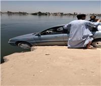 إنقاذ 3 أشقاء من الغرق قبل سقوط سيارتهم في نهر النيل بسوهاج
