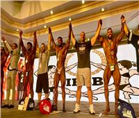 5 مراكز مصرية في بطولة العرب لكمال الأجسام وزن 90 كيلو 