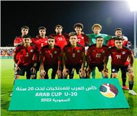 انطلاق مباراة مصر والمغرب في ربع نهائي كأس العرب للشباب 