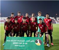 موعد مباراة مصر والجزائر في نصف نهائي كأس العرب للشباب والقنوات الناقلة