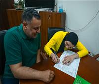 الأهلي يجدد عقد «آية الشامي» لاعبة الطائرة