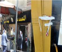 محافظ الجيزة يغلق مطعم كبده شهير لإلقاء المخلفات بالطريق العام بالمنصورية