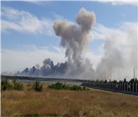 انفجارات كبيرة في قاعدة جوية عسكرية روسية في شبه جزيرة القرم