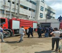 ننشر الصور الأولى لحريق مستشفى كفر الشيخ العام