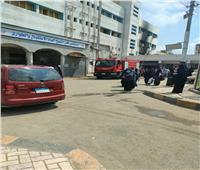 وفاة مسن في حريق مستشفى كفر الشيخ العام.. ونقل 11 حالة لمستشفيات المحافظة
