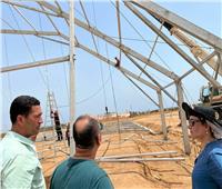 وزيرة البيئة تتابع أعمال تطوير ورفع كفاءة حديقة السلام بمدينة شرم الشيخ