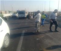 إصابة 12 عاملًا في حادث تصادم سيارتين بالقاهرة الجديدة
