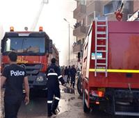 إصابة 5 أشخاص في حريق داخل سكن الأطباء بمستشفى بالبدرشين 