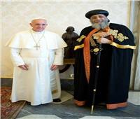 البابا فرنسيس يقدم التعازي للبابا تواضروس في حادث كنيسة «أبي سيفين» 