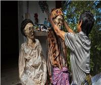 «القرويون الإندونيسيون» ينبشون رفات موتاهم من القبور لسبب غريب| صور