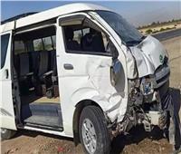 إصابة رئيس شركة «النيل لنقل البضائع» و7 أشخاص في حادث بالمنيا 