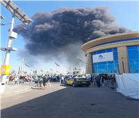 حريق هائل في "كارفور" الإسكندرية.. وإخلاء الرواد |صور 