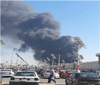 ننشر التفاصيل الكاملة لحريق كارفور الإسكندرية| صور 