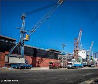 ميناء دمياط يستقبل شحنة قمح قادمة من أوكرانيا