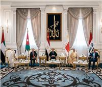 لقاء أخوي خاص.. الرئيس السيسي يستقبل ملك الأردن والبحرين ورئيس وزراء العراق