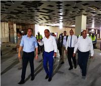 وزير قطاع الأعمال يتفقد مواقع الإنشاءات الجديدة بمصانع غزل المحلة