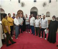لجنة من «الأعلى للآثار» تزور الدير الأبيض في سوهاج لمتابعة أعمال التطوير