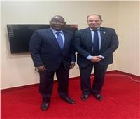 سفير مصر في نيامي يلتقي وزير الداخلية النيجري