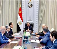 الرئيس السيسي يبحث مع رئيس اتحاد شركات يونانية إنتاج الكهرباء بمصر ونقلها لأوروبا