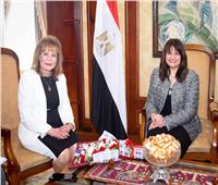 وزيرة الهجرة تستقبل رئيس المنتدى المصري في «جوهانسبرج»            