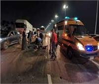 مصرع وإصابة 5 من أسرة واحدة فى انقلاب سيارة بالطريق الشرقي بسوهاج