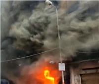 قتيل و6 مصابين.. آخر حصيلة لضحايا حريق محرم بك وسط الإسكندرية