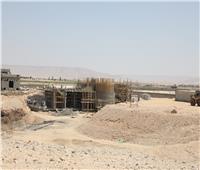 محافظ سوهاج يتفقد مشروع إنشاء محطة معالجة الصرف الصحي بدار السلام
