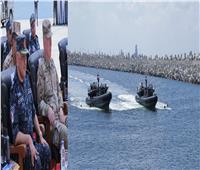 البحرية المصرية والأمريكية تنفذان تدريب تبادل الخبرات بنطاق الأسطول الشمالي