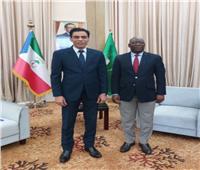سفير مصر في مالابو يلتقي وزير خارجية غينيا الإستوائية  