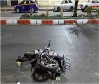 إصابة 3 شباب في حادث انقلاب دراجة بخارية بـ«قنا»