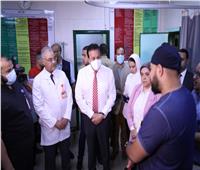 وزير الصحة يوجه ببدء حملة صيانة شاملة للتجهيزات الطبية بمستشفى البنك الأهلي