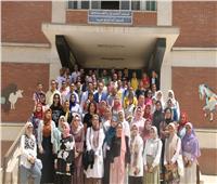 طلاب من أجل مصر بجامعة سوهاج تنظم زيارة علمية لكلية الطب البيطري بأسيوط 