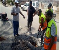 استمرار حملات تنظيف شوارع أشمون