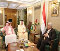 وزير التعليم العالي يستقبل السفير السعودي بالقاهرة 