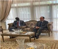 سفير مصر في جوبا يلتقي وزير السياحة والحياة البرية بجنوب السودان