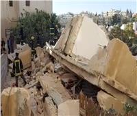 إصابة 5 جراء إنهيار مبني سكني في عمَان 