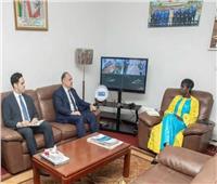 السفير المصري في غينيا كوناكري يلتقي وزيرة البيئة والتنمية المستدامة