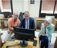 نائب رئيس جامعة الأزهر يتفقد لجان اختبارات القدرات بمعهد التمريض 
