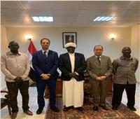 السفير المصري في جوبا يلتقي الأمين العام للمجلس الإسلامي بجنوب السودان