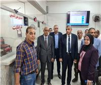 رئيس كهرباء الإسكندرية يفتتح عيادة الدخيلة لخدمة العاملين بالشركة