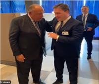 وزير الخارجية يلتقي نظيره الصربي على هامش أعمال الجمعية العامة للأمم المتحدة