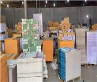 ضبط 6 آلاف كتاب خارجي داخل مخزن بدون ترخيص في القاهرة 