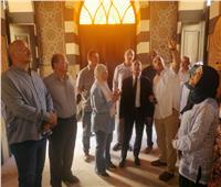 أمين عام المجلس الأعلى للآثار يتفقد معبد «بن عذرا» اليهودي