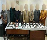 الأمن العام يضبط 9 عناصر إجرامية بـ15 بندقية آلية ومخدرات في أسيوط