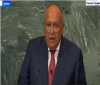 بث مباشر| كلمة وزير الخارجية سامح شكري بالجمعية العمومية بالأمم المتحدة