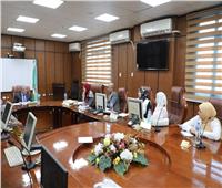 محافظ المنيا يرأَس لجنة دراسة المشروعات المتقدمة لمبادرة المشروعات الخضراء 