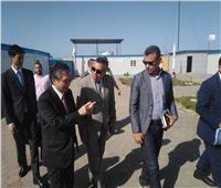 سفير اليابان يزور «رصيف الرورو» بميناء شرق بورسعيد للمرة الأولى