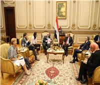 «السادات» يلتقي رئيس جمعية الصداقة البرلمانية المصرية الفرنسية  