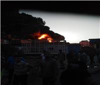 15 سيارة إطفاء تسيطر على حريق العاشر من رمضان