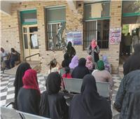 الكشف على 1208 مواطنين فى قافلة طبية مجانية بقرية نجع البارود بقفط 